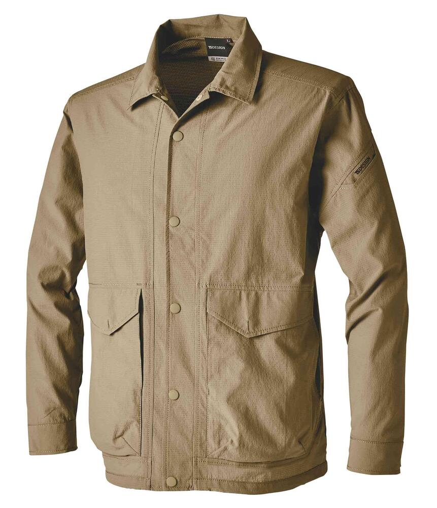 樂天商城 - TS DESIGN ティーエスデザイン TS4Dナイロンドッツ コーチジャケット 4607 超軽量 高強度 通気性 撥水 制電 ストレッチ 無重力ゾーン 日本製 春夏 作業服 作業着 男女兼用 受注発注