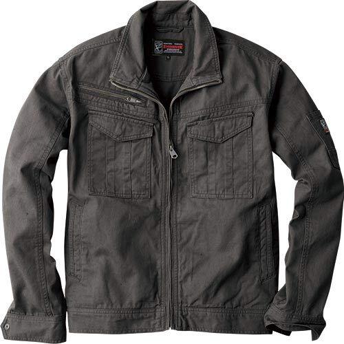 樂天商城 - EVENRIVER イーブンリバー ブルゾン ジャケット SR-4007 綿100% ベーシック シンプル オールシーズン 作業服 ワークウェア ユニセックス 受注発注