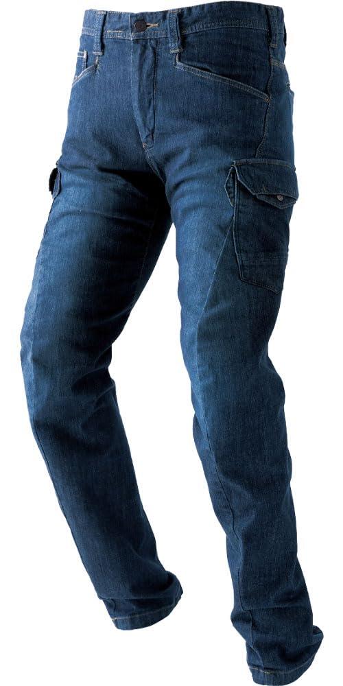 樂天商城 - EVENRIVER イーブンリバー USD302 ストレッチブラストカーゴパンツ デニム 作業服 ワークウェア オールシーズン メンズ 受注発注
