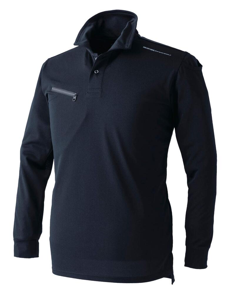 樂天商城 - EVEN RIVER イーブンリバー ポロシャツ ドライシャツ 作業着 NX406 抗菌防臭 襟ワイヤー ファスナーポケット 通年 オールシーズン 作業服 ワークウェア アウトドア メンズ 受注発注