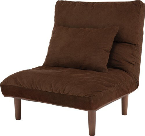 Other - 【全品対象10%OFF】ワイド おひとり様ソファ クッション付き 一人用ソファ 7段階リクライニング 肘無しタイプ 傷防止用フェルト付き 脚取り外し可能 ローソファ フロアソファ ソファ ソファー 1人掛け ファブリック リクライニングソファ 座椅子 ワイド