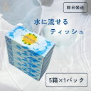 【マラソン限定!最大2000円OFF】 太洋紙業 水に流せるティッシュ ( 120組 (240枚) × 5個 ) 水に流せるティッシュペーパー ティッシュ ティッシュペーパー 日本製 業務用 大容量 田子浦パルプ ティッシュ 包装ティッシュ 高級 まとめ買い 送料無料 ランキング お中元2025