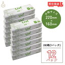 ＼楽天ランキング1位／ リビィ ペーパータオル 業務用 ミニ グリーンラベル 200枚 x 12袋 小判 ハンドタオル 大容量 ホテル 旅館 使い捨て 手拭き ペーパー キッチンペーパー 洗面所 トイレ キッチン 調理