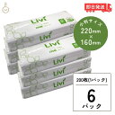 【マラソン限定!最大2000円OFF】 リビィ ペーパータオル 業務用 ミニ グリーンラベル 200枚 x 6袋 小判 ハンドタオル 大容量 ホテル 旅館 使い...