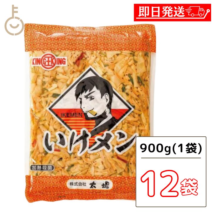 太堀 いけメン 900g 12袋 大袋タイプ おおほり めんま メンマ 業務用 大容量 大袋 ザーサイ 青唐辛子 黒胡椒 ネギ ニンニク たけのこ ラーメン おつまみ めんま しなちく 惣菜 メンマ味付 まとめ買い 送料無料 ラー油 辣油 父の日 早割