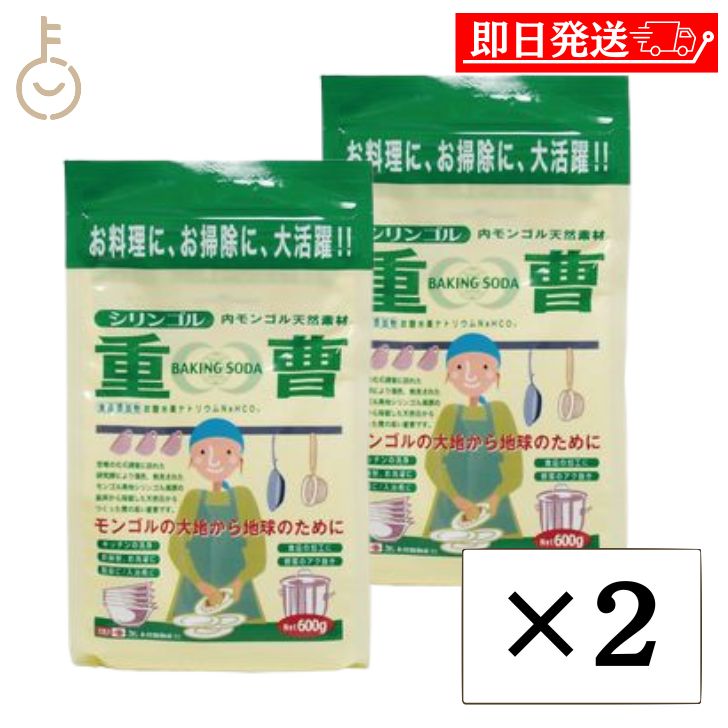 オーサワ 木曾路 天然重曹 600g 2個 オーサワジャパン 天然 重曹 ベーキングソーダ ベーキング シリンゴル重曹 内モンゴル100％天然素材 重層 木曽路物産 クリーナー マルチクリーナー 父の日 早割