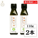 【ブラックフライデー限定!最大2000円OFF】 NBR 亜麻仁油 110g 2本 国内搾油 保存料 酸化防止剤 無添加 不使用 低温圧搾 アマニ油 アマニオイ...