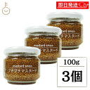 【マラソン限定!最大2000円OFF】 マスタード ファインドニューズ プチプチマスタード 100g 3個 粒マスタード 大粒 粒 つぶ トッピング ぷちぷち ...