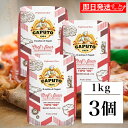 【最大400円OFF!くらしにプラス】 ピザ カプート サッコロッソ クオーコ 1kg 3個 ピザ生地 小麦粉 ピザ用小麦粉 ピザ用 pizza 小麦 最適な小...