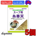 伊那食品 スープ用糸寒天 100g 5個 食