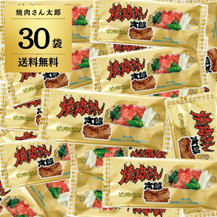 菓道 焼肉さん太郎 ×30 焼肉さん 大人気 珍味駄菓子 子