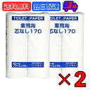 太洋紙業 芯なしトイレットペーパー 6ロール 170m ×2 芯なし トイレット ペーパー トイレットペーパー シングル 業務用 大容量 日用品 日用品雑貨 ペーパー paper ソフトシングル 古紙100％ ミシン目無し トイレ