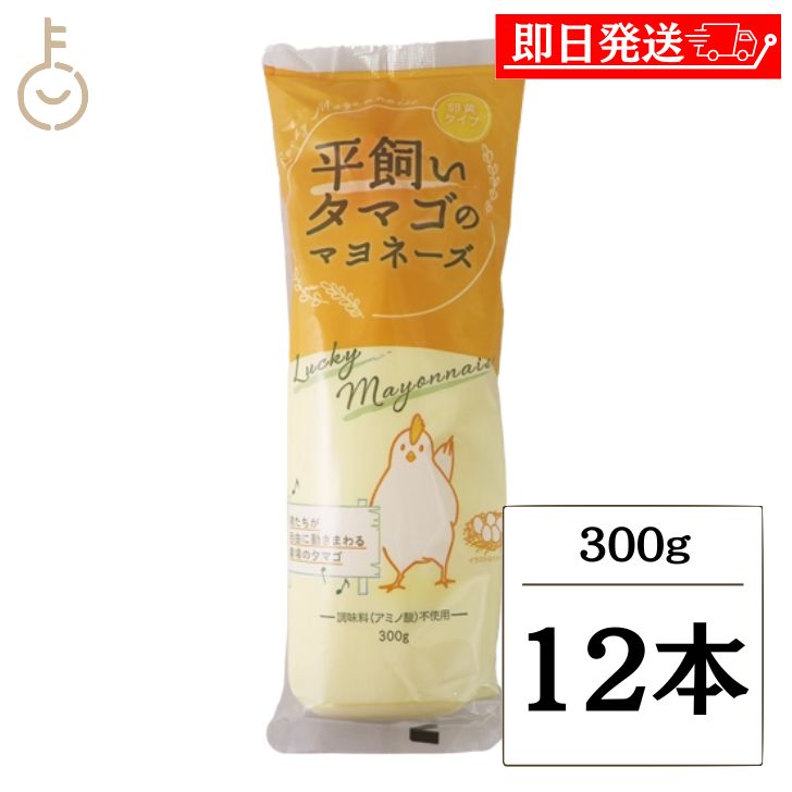 【ブラックフライデー限定!最大2000円OFF】 丸和油脂 平飼いタマゴのマヨネーズ 300g 12本 マヨネーズ 調味料 平飼いタマゴ 卵黄 卵黄タイプ 保存...