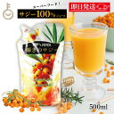 【18日限定!ポイントアップ】 サジー ホージョー 輝きのサジー 500ml 1袋 ストレート果汁100%ジュース 保存料 香料 着色料 無添加 博多トレーディ...