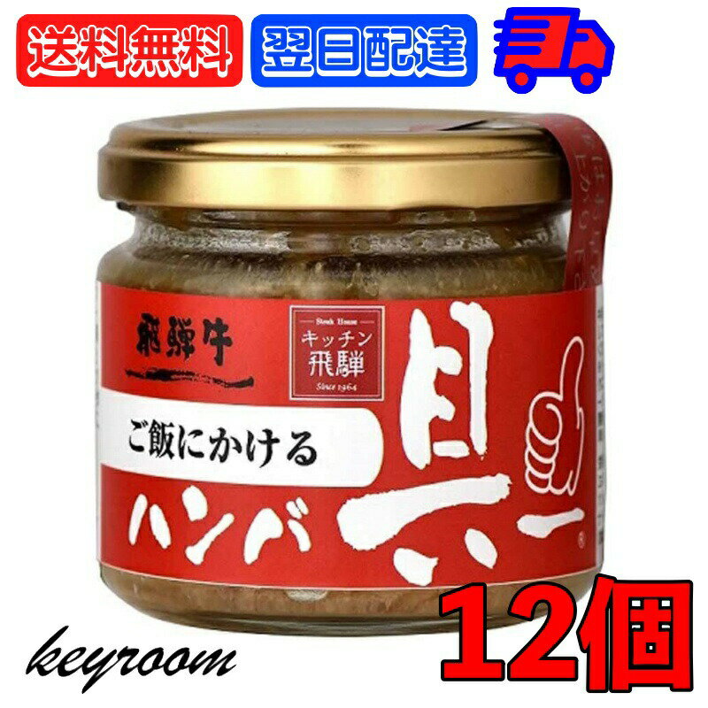 飛騨ハム ご飯にかける飛騨牛ハンバ具ー 120g 12個 ハンバーグ 飛騨高山 飛騨 惣菜 おにぎりの具 うどん ごはんのお供 ハンバーグ 飛騨牛 ギフト 贈答 父の日 早割