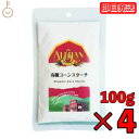 アリサン コーンスターチ 100g 4個 有機コーンスターチ 有機JAS オーガニック コーン お菓子材料 パン材料 手作り おうち時間 送料無料 即納