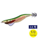 キーストン(keystone)エギシャープ(egisharp) 3.8号V0(17g) ゴールドアジベースグリーン 【エギング、餌木】