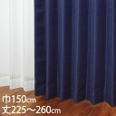 KEYUCA ケユカ カーテン ドレープ ブルー 形状記憶 遮光2級 ウォッシャブル 防炎 巾150×丈225〜260cm TDOS7610[カーテン 遮光カー...