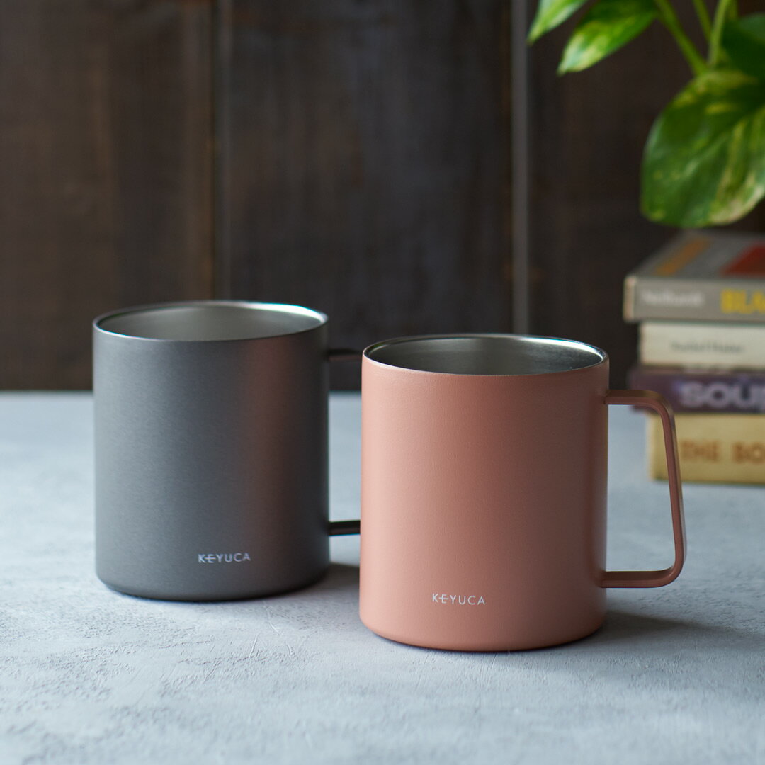楽天市場 Keyuca公式店 ケユカ Beil ステンレスマグ 370ml マグカップ おしゃれ ステンレス コップ ブラック レディース ピンク メンズ マグ 保冷 真空 結婚祝い カップ ステンレスマグカップ 真空断熱マグ コーヒーカップ かわいい 男性 コーヒー キャンプ 大きい