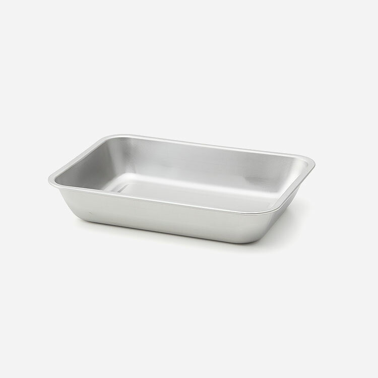 【KEYUCA公式店】ケユカ ステンレス調理バット 14×19cm [日本製 国産 キッチン用品 調理器具 料理 トレイ トレー シンプル 通販] keyuca-10037462 KEYUCA サンプル画像2