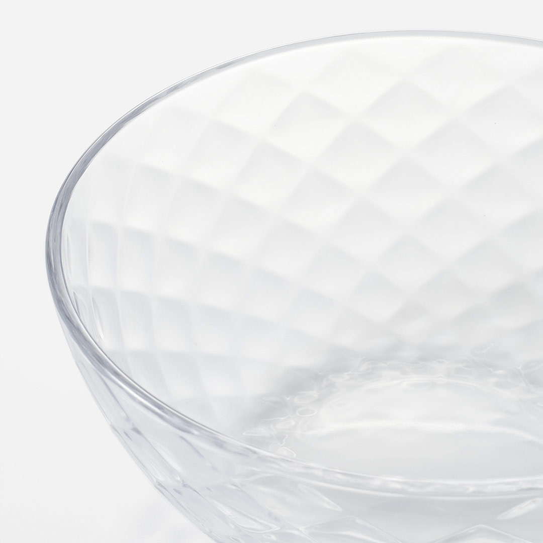 【KEYUCA公式店】ケユカ [日本製] ルフレ ボウル 9cm[デザートカップ ガラス コップ ボウル 洋食器 ヨーグルト ソース 小さい 食器洗浄機対応 おしゃれ オシャレ モダン シンプル デザイン 日本製 結婚祝い 引越し祝い 新生活 ギフトプレゼント 通販 楽天] 2