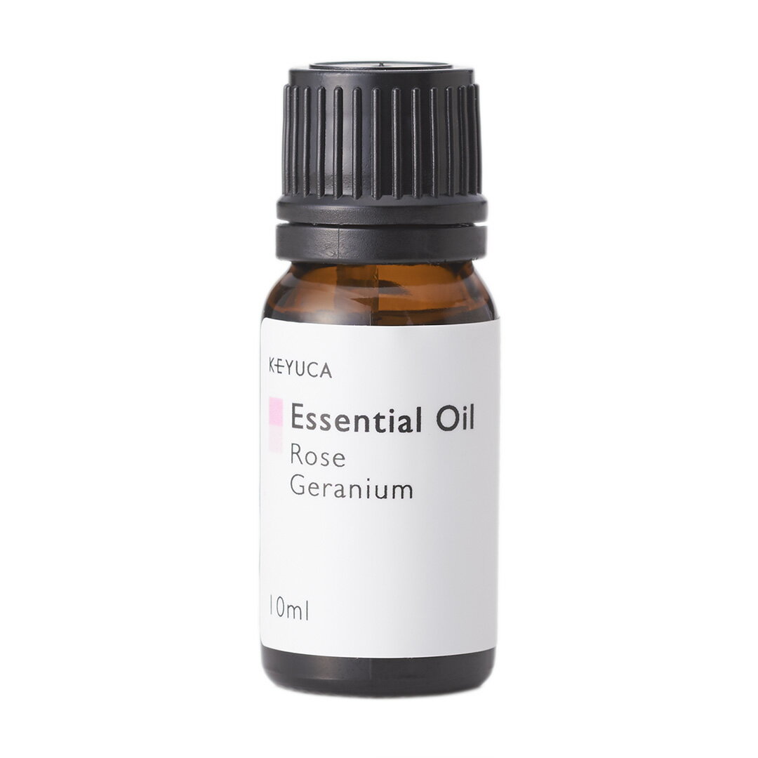 【KEYUCA公式店】ケユカ eo エッセンシャルオイル ローズゼラニウム フランス産　10ml [アロマオイル リラクゼーションアイテム 天然精油 おしゃれ ギフト シンプル 通販 楽天]のサムネイル