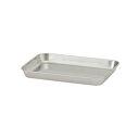 【KEYUCA公式店】ケユカ ステンレス調理トレー 13.5×18.5cm [日本製 国産 キッチン用品 調理器具 ステンレストレー 食洗器対応 下ごしらえ 無...