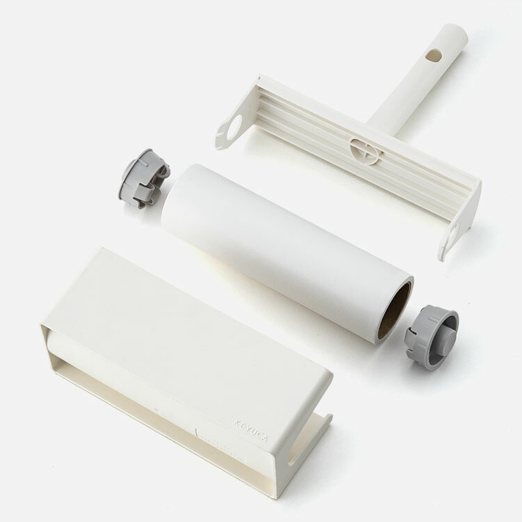 【KEYUCA公式店】ケユカ [日本製]sooq さっと出し入れ 粘着クリーナー[コロコロ 掃除用具 掃除道具 清掃用具 清掃道具 カーペット ハンディ 専用ケース付 シンプル デザイン モダン 新生活 日本製 コロコロクリーナー 本体 粘着ローラー 掃除 カーペットクリーナー]