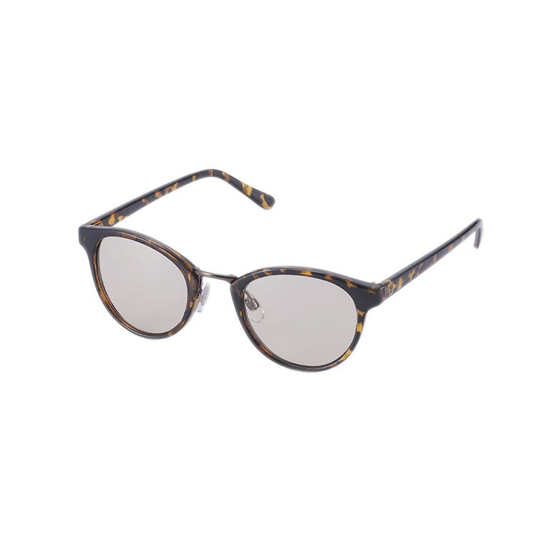 【KEYUCA公式店】ケユカ くもり防止UVメタルブリッジサングラス ブラウン [アクセサリー 小物 眼鏡 メガネ UVカット くもり止め 防曇加工 シンプル 通販]のサムネイル