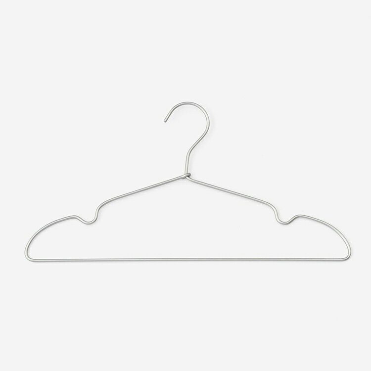 【KEYUCA公式店】ケユカ アルミハンガー バータイプ ひも掛け付シャツ・Tシャツ用 ...