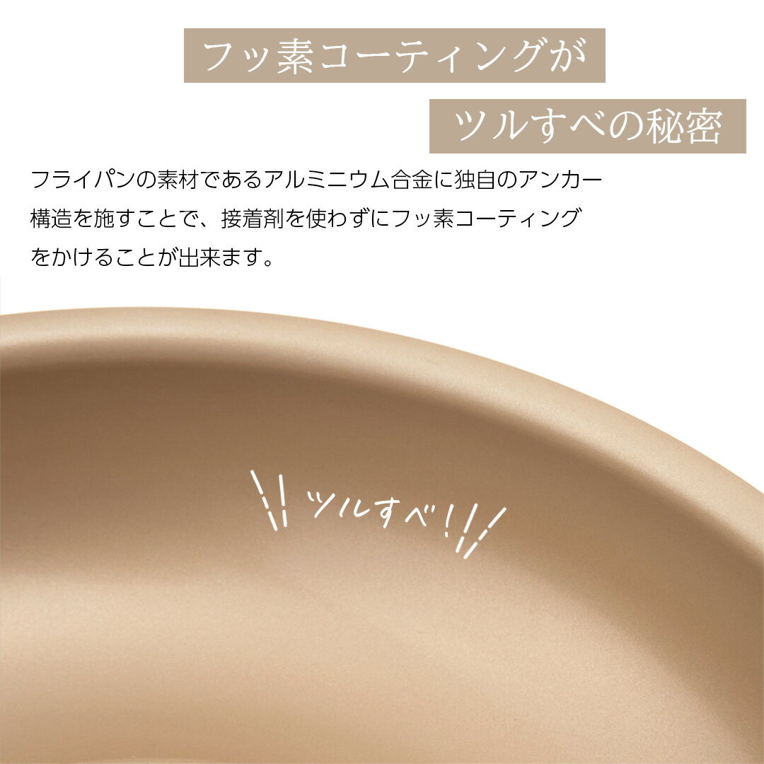 【KEYUCA公式店】ケユカ Rakulta IH フライパン 26cm[調理器具 キッチン用品 ふっ...