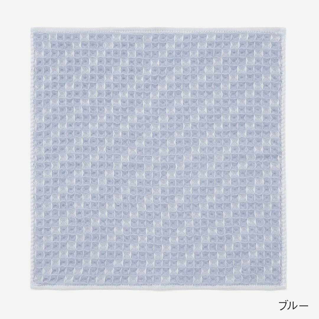 KEYUCAの【KEYUCA公式店】ケユカ 【今治製】ハンカチタオル 今治ナナメストライプワッフル 25×25cm [チェック ミックスカラー 薄手 ブランド認定 愛媛産 タオル 豪華 通販]【グッドプライス】｜アングル3
