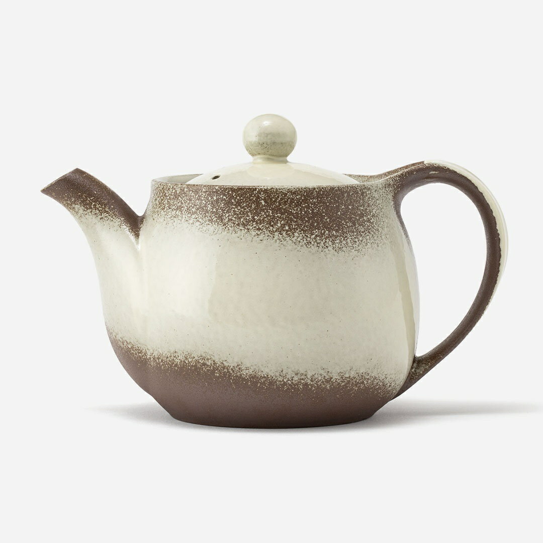 【KEYUCA公式店】ケユカ 【萬古焼】chanomi平網ポット [国産 日本製 急焼 きびしょ お茶入れ 陶磁器 陶..