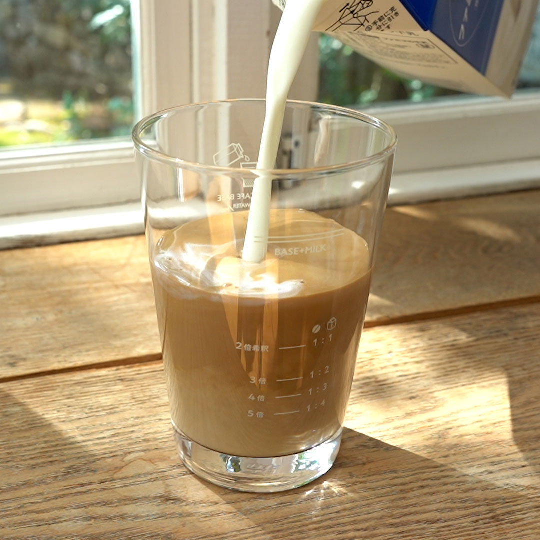 Rakuten - 【KEYUCA公式店】ケユカ カフェオレタンブラー目安付 460ml [タンブラー カフェオレベース 目安付き 炭酸水 ドリンク ソーダガラス]