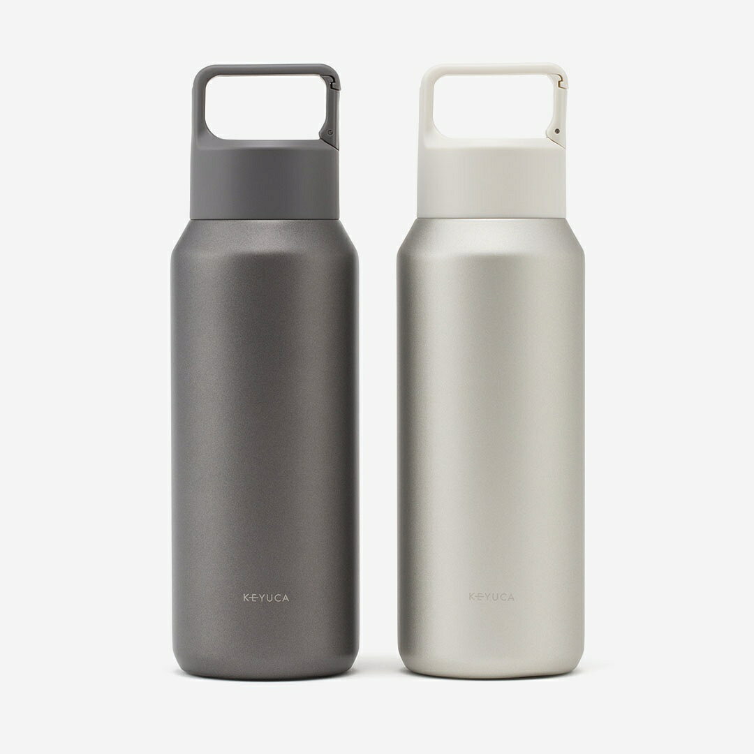 【KEYUCA公式店】ケユカ 食洗 kupliaステンレス炭酸ボトル 550ml[炭酸対応 カラビナ付き 保温 保冷 シンプル おしゃれ ボトル水筒 ステンレスボトル マグボトル 水筒 ボトル 炭酸ボトル 食洗機対応 ステンレス 真空 アウトドア キャンプ スポーツ マイボトル 炭酸水 ビール] keyuca-10038868 KEYUCA サンプル画像2