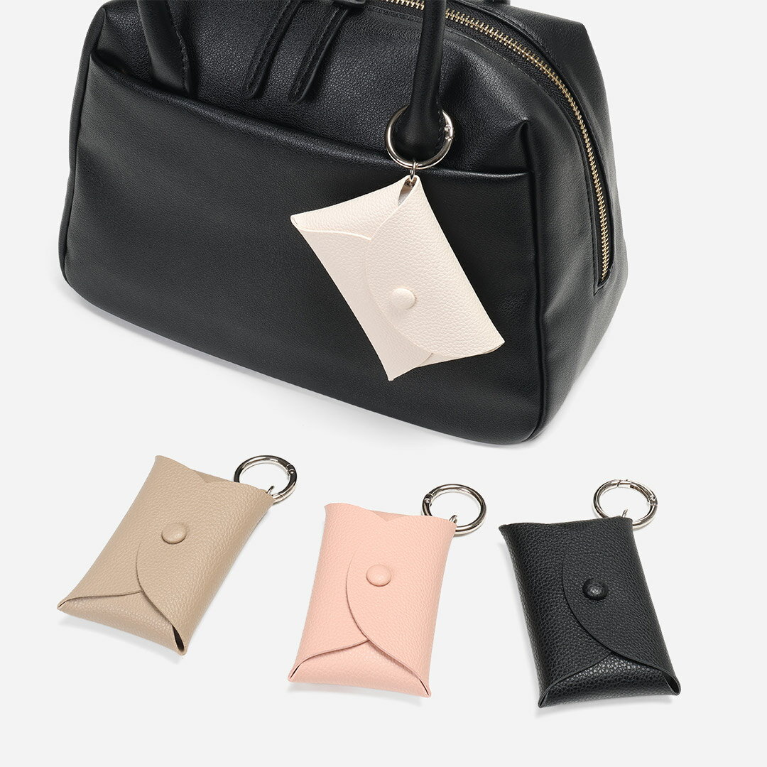 【KEYUCA公式店】ケユカ合皮コイン＆カードケース[レディース コインケース カードケース 合皮 カラビ..