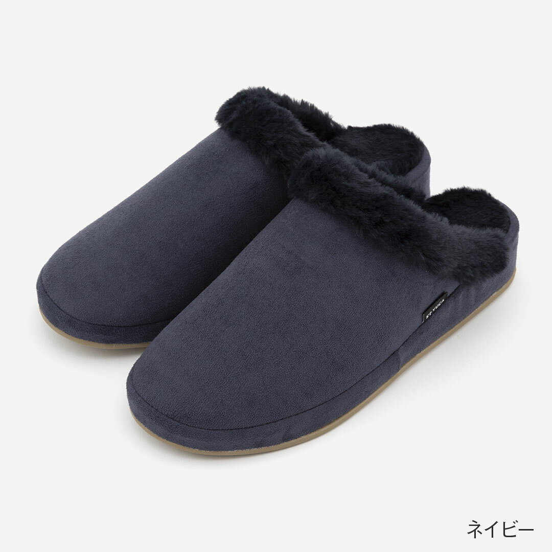 【KEYUCA公式店】ケユカ ヒールファースリッパ [ルームシューズ 暖かい 歩きやすい...