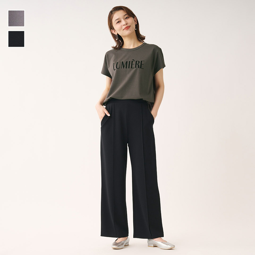 Rakuten - 【KEYUCA公式店】ケユカ ストレッチポンチストレートパンツ[レディース ボトムス パンツ ストレート ポンチ ストレッチ ウォッシャブル ポンチ 美脚効果 おしゃれ 30代 40代 50代 洗える ウォッシャブル 通販]