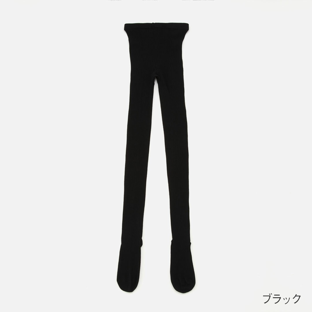 【KEYUCA公式店】ケユカ d やわらかレーヨン混リブタイツ [レディース かかと付き ...