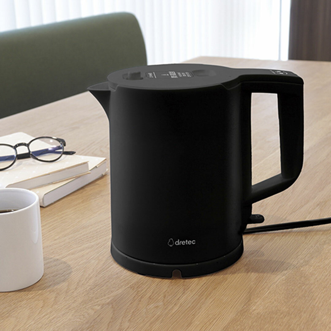 1台2役！細くも太くも注げる電気ケトル｜ドリップコーヒーから調理まで大活躍