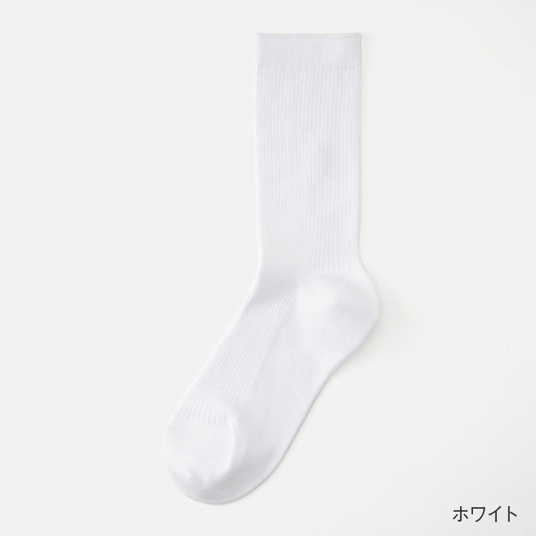 【KEYUCA公式店】ケユカ R 2×1リブクルー|ソックス|靴下 [レディース 綿 無地 クル...