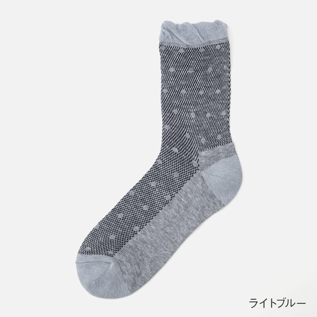【KEYUCA公式店】R 綿麻メッシュドット|...の紹介画像3