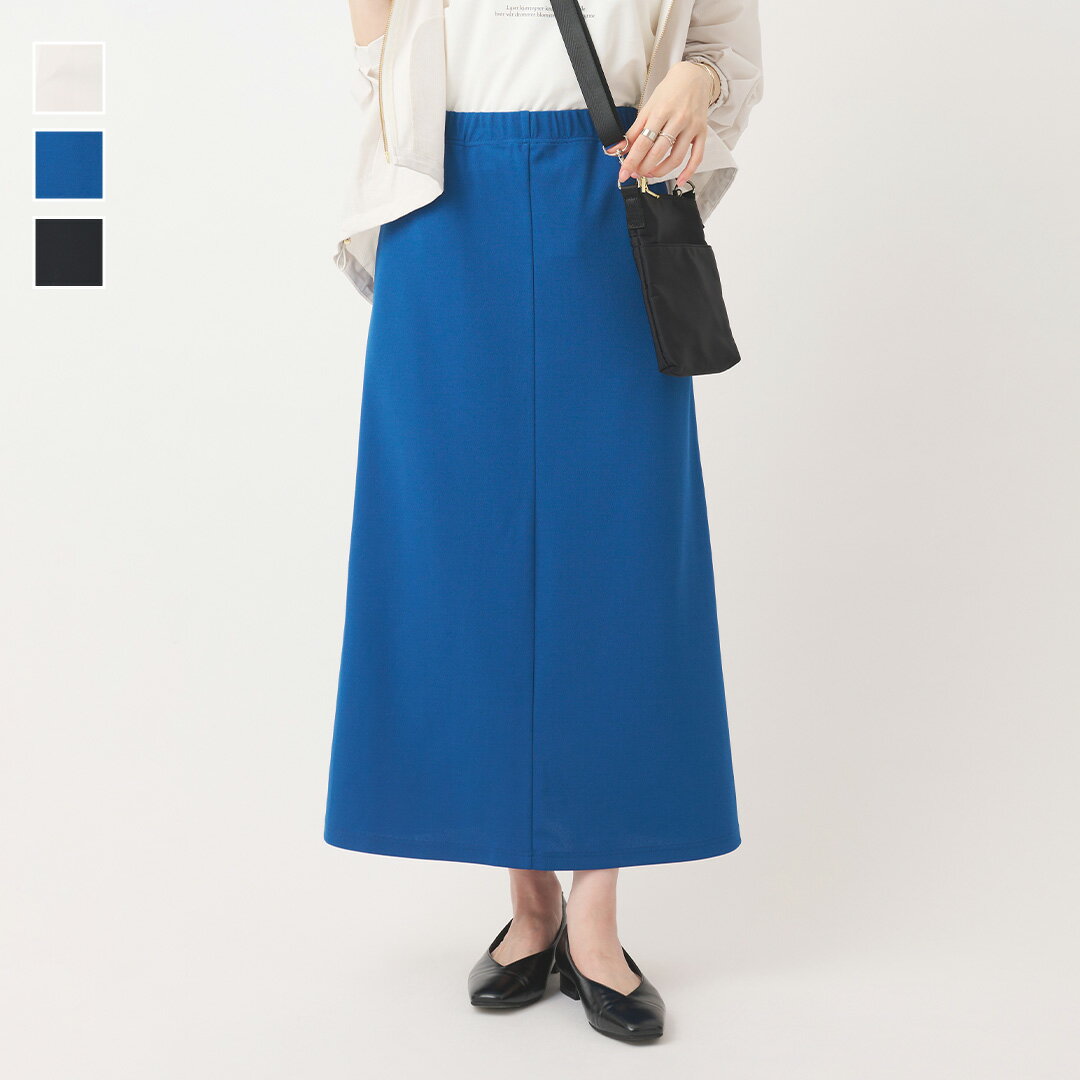Rakuten - 【KEYUCA公式店】ケユカ 【すごナノ撥水】ジョーゼットポンチアイラインスカート[レディース ボトムス スカート ストレッチ 防汚 撥水 夏 おしゃれ 30代 40代 50代 洗える ウォッシャブル Iラインスカート ウエストゴムスカート ストレッチスカート Iライン ポンチ素材]