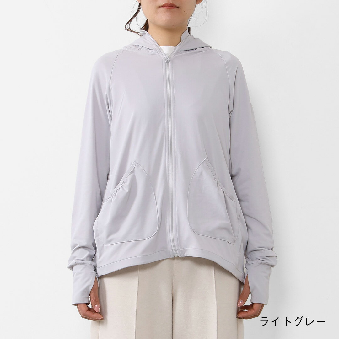 【KEYUCA公式店】ケユカ 撥水遮熱UVカットパーカー[レディース トップス 長袖 UVカ...