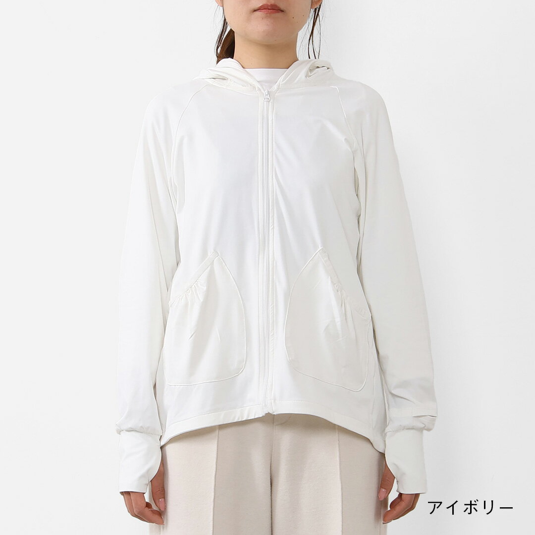 【KEYUCA公式店】ケユカ 撥水遮熱UVカットパーカー[レディース トップス 長袖 UVカ...