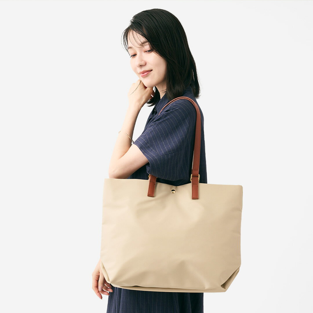 【KEYUCA公式店】ケユカ N撥水2WAYバイカラーハンドルトートM [トートバック A4 普...
