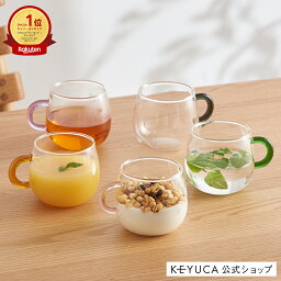 ケユカ マグカップ 【KEYUCA公式店】ケユカ maco 耐熱ガラスティーカップ[マグカップ コップ キッチン用品 電子レンジ対応 食洗器対応 無地 シンプル おしゃれ かわいい ガラスマグ ティーカップ 耐熱ガラス ガラスコップ カップ コーヒーカップ 耐熱コップ 耐熱カップ レンジ対応 食洗機対応]