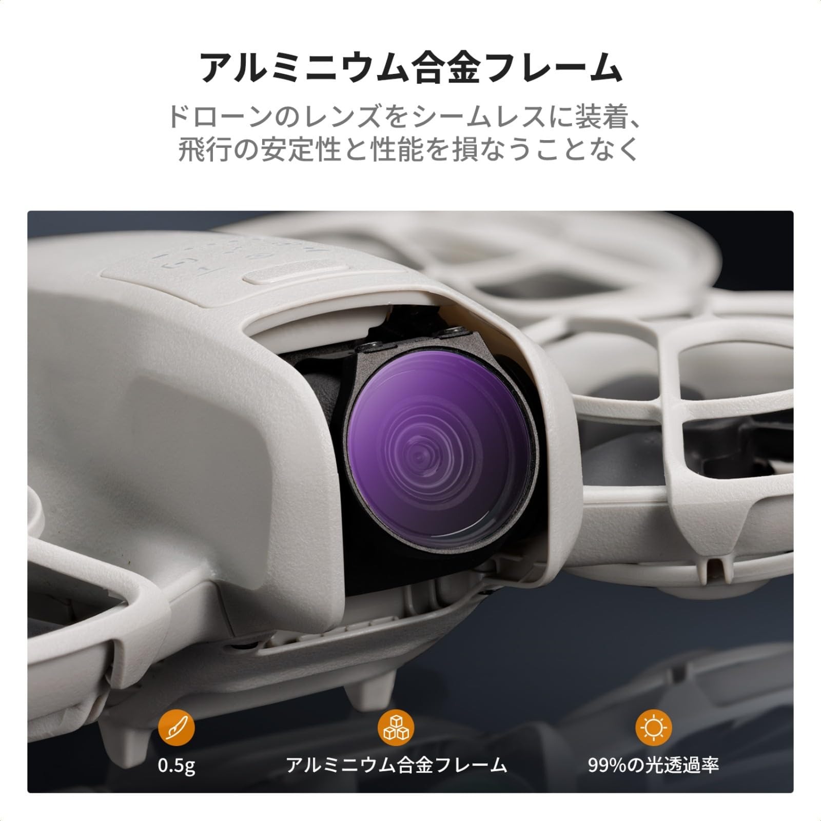 最大12%OFF配布中!! DJI NEO 用 NDフィルター セット (ND8+ND16+ND32+ND64) NDフィ...