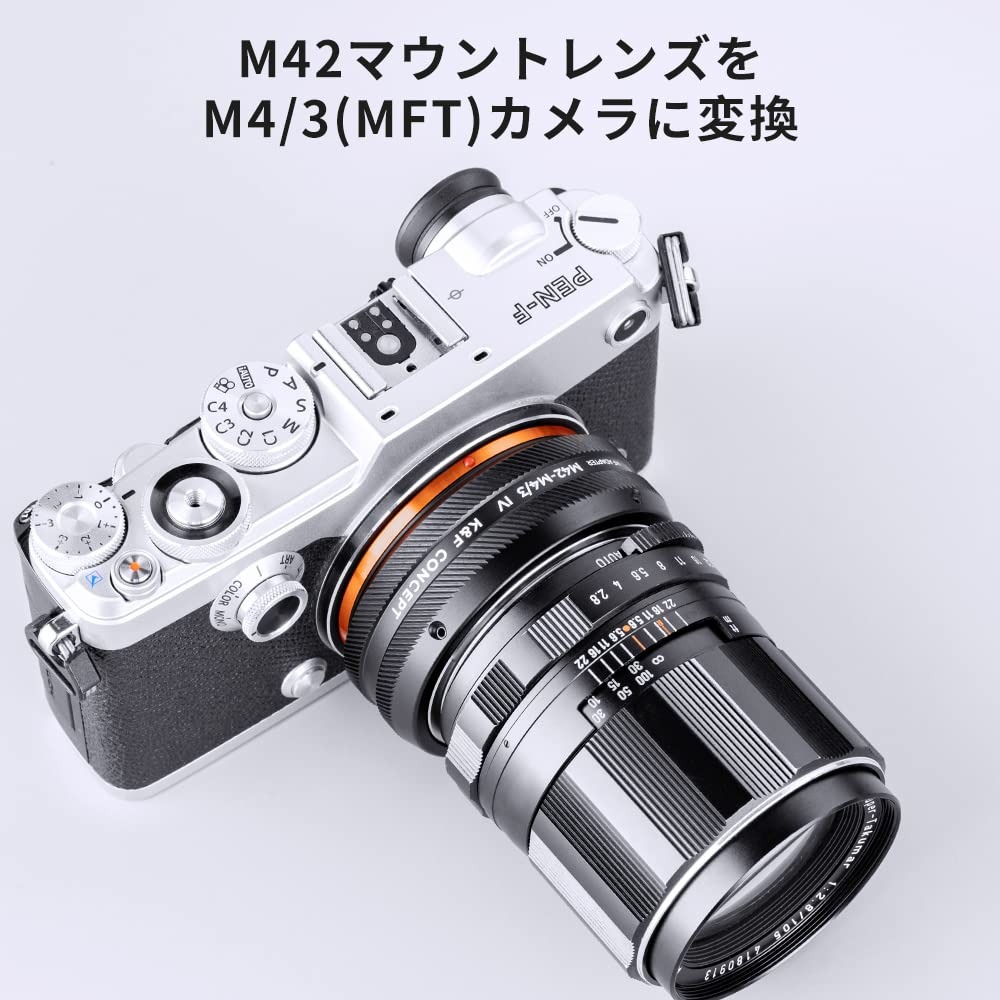 最大12%OFF配布中!! 【新型】レンズマウントアダプター M42-M4/3 IV マニュアルフ...