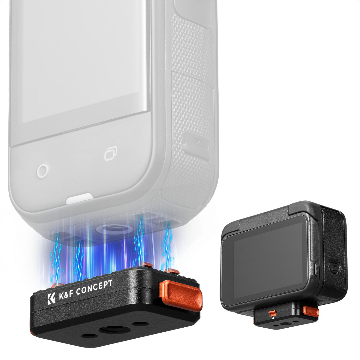 Max10%OFF配布中!!K&F CONCEPT Insta360 X5 専用磁気式クィックリリースマウント X5/Insta360 Ace Pro ..